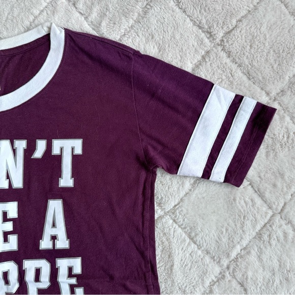 Victoria's Secret PINK | "I Don't Give A Frappe" Sleep Shirt | Size Extra Small - Picture 4 of 10